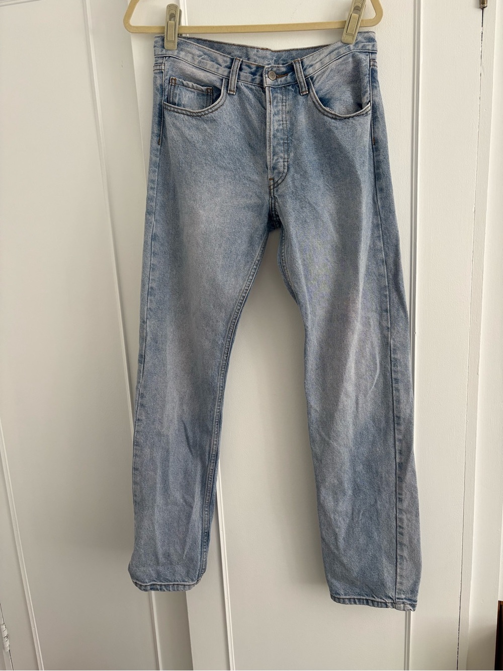 Light Blue vintage Jeans - Classic Straight Fit